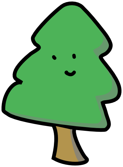 やわプロの森の木